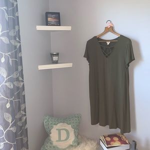 navy green mossimo dress💚